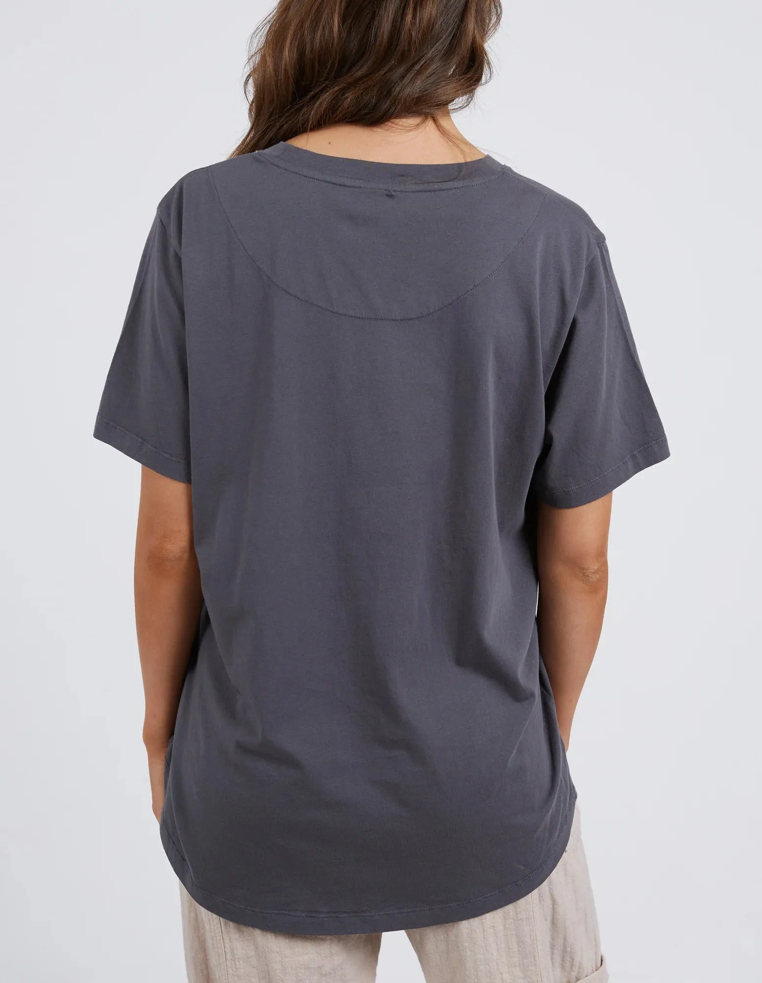 Acacia Washed Black Tee