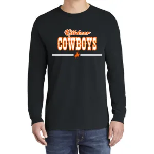 Adult Killdeer Cowboys Comfort Colors Long Sleeve