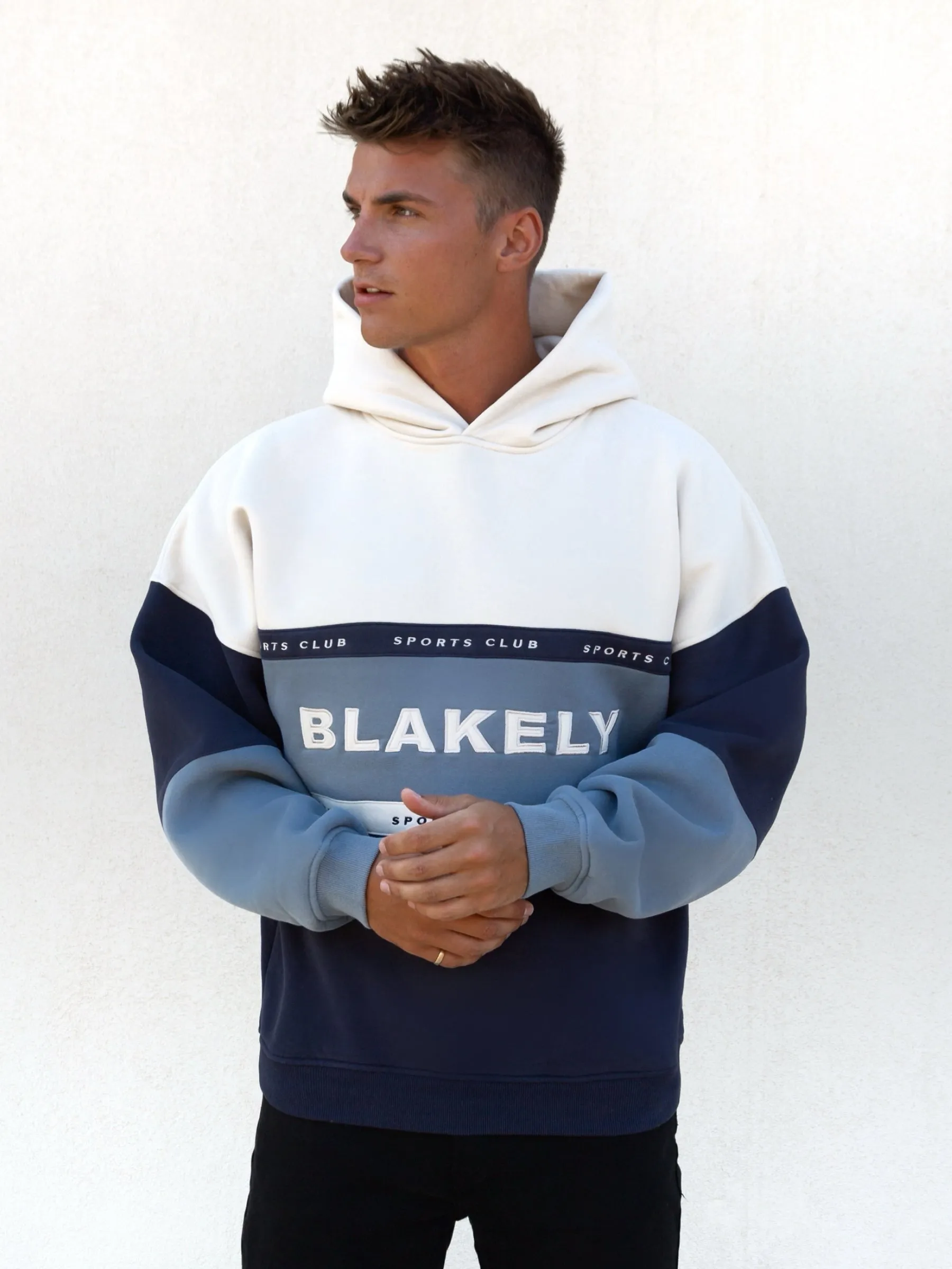 Alpine Relaxed Hoodie - Light Blue