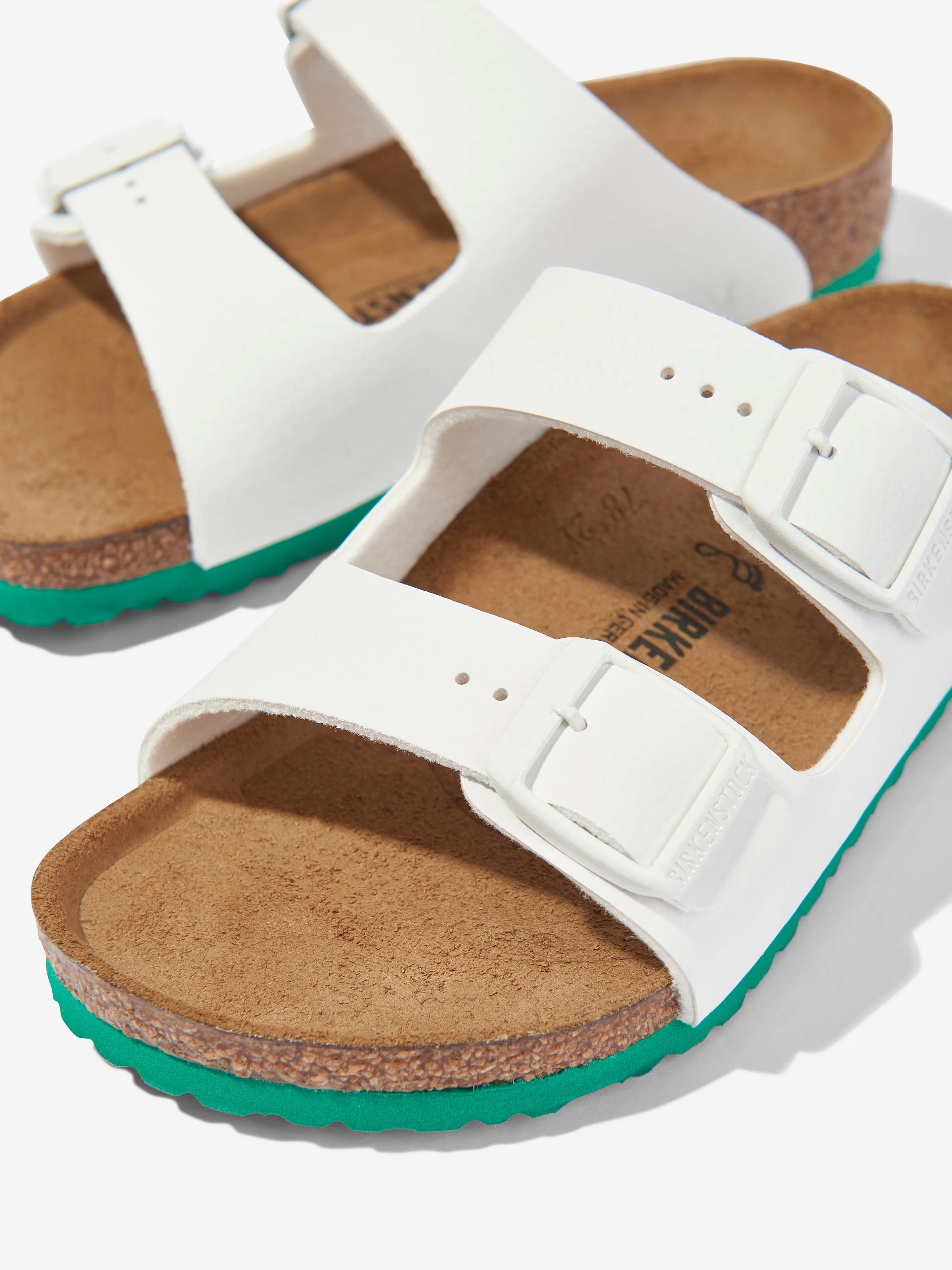 BIRKENSTOCK Kids Arizona Classic Sandals in White