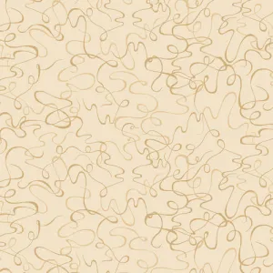 Blank Quilting Beige Abstract Swirl Studio Cotton Prints