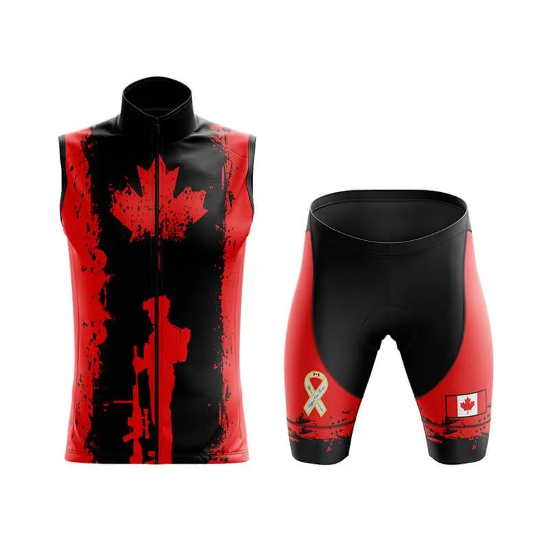 Canadian Veteran (Red) Club Cycling Kit