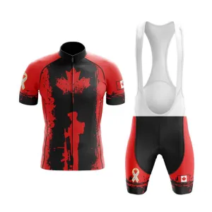 Canadian Veteran (Red) Club Cycling Kit