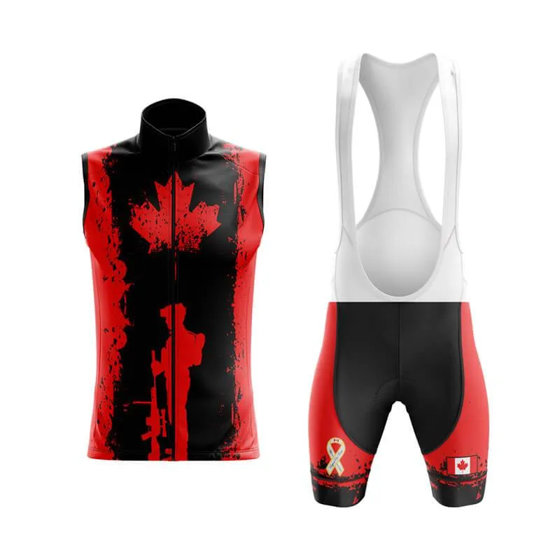 Canadian Veteran (Red) Club Cycling Kit