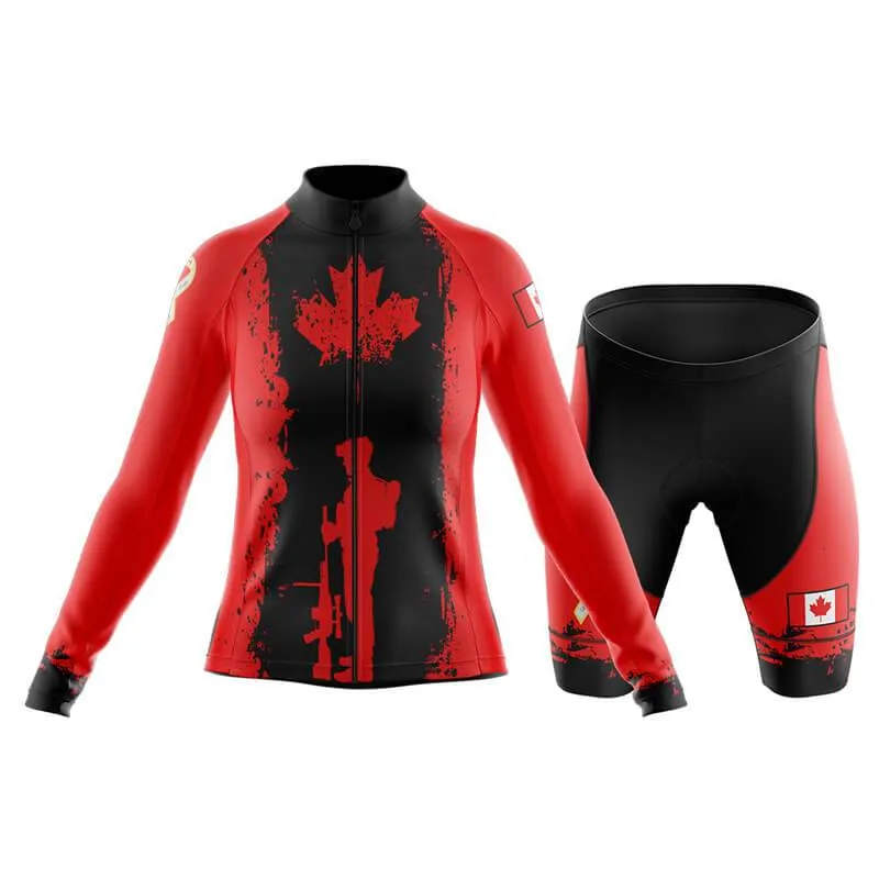 Canadian Veteran (Red) Club Cycling Kit