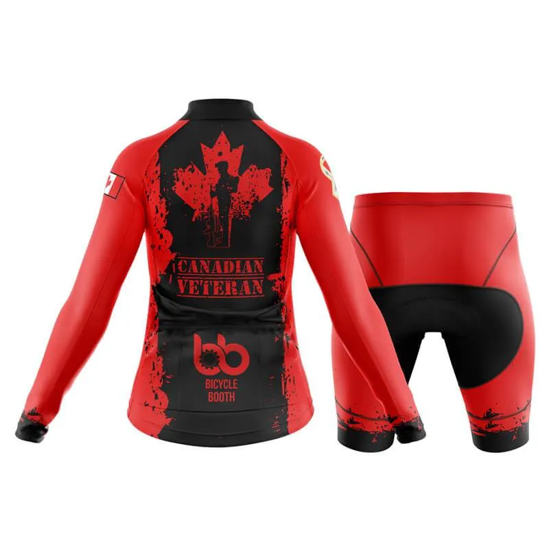 Canadian Veteran (Red) Club Cycling Kit