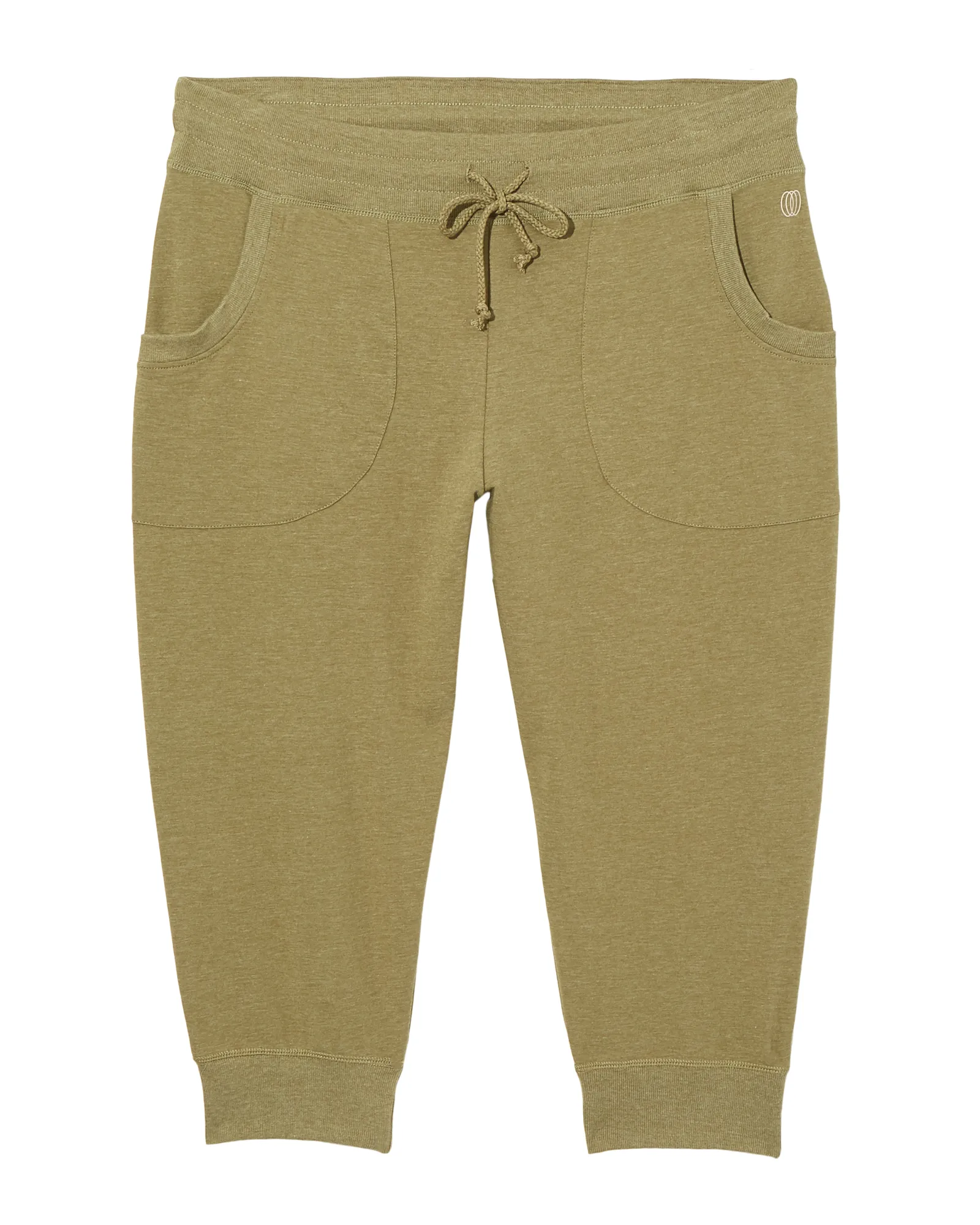 Centre Capri Jogger | Olive Green