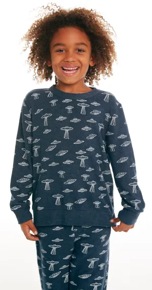 Chaser UFO Flight Cozy Knit Pullover