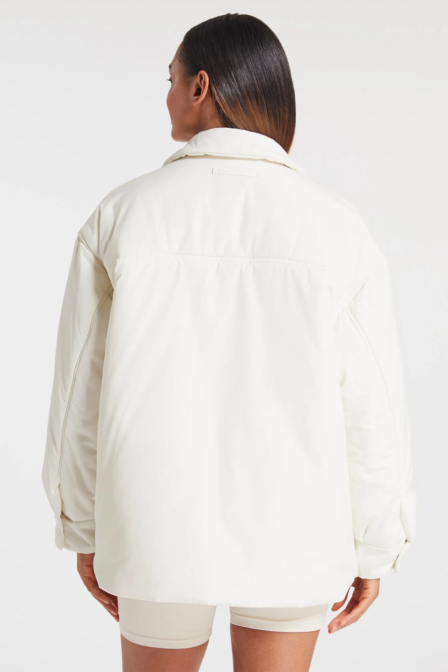 Classic Coaches Jacket - Gardenia