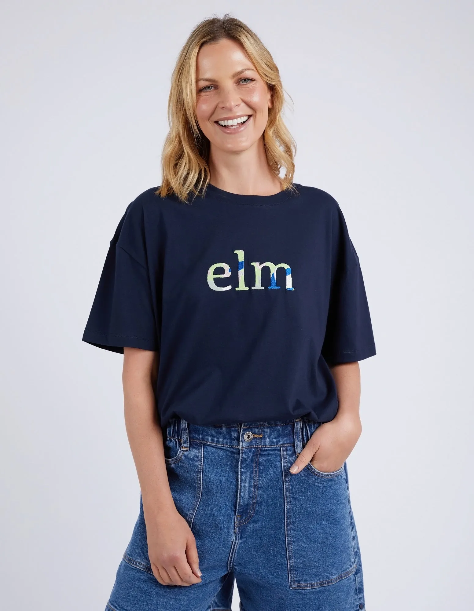 Coterie Tee - Navy - Elm Lifestyle