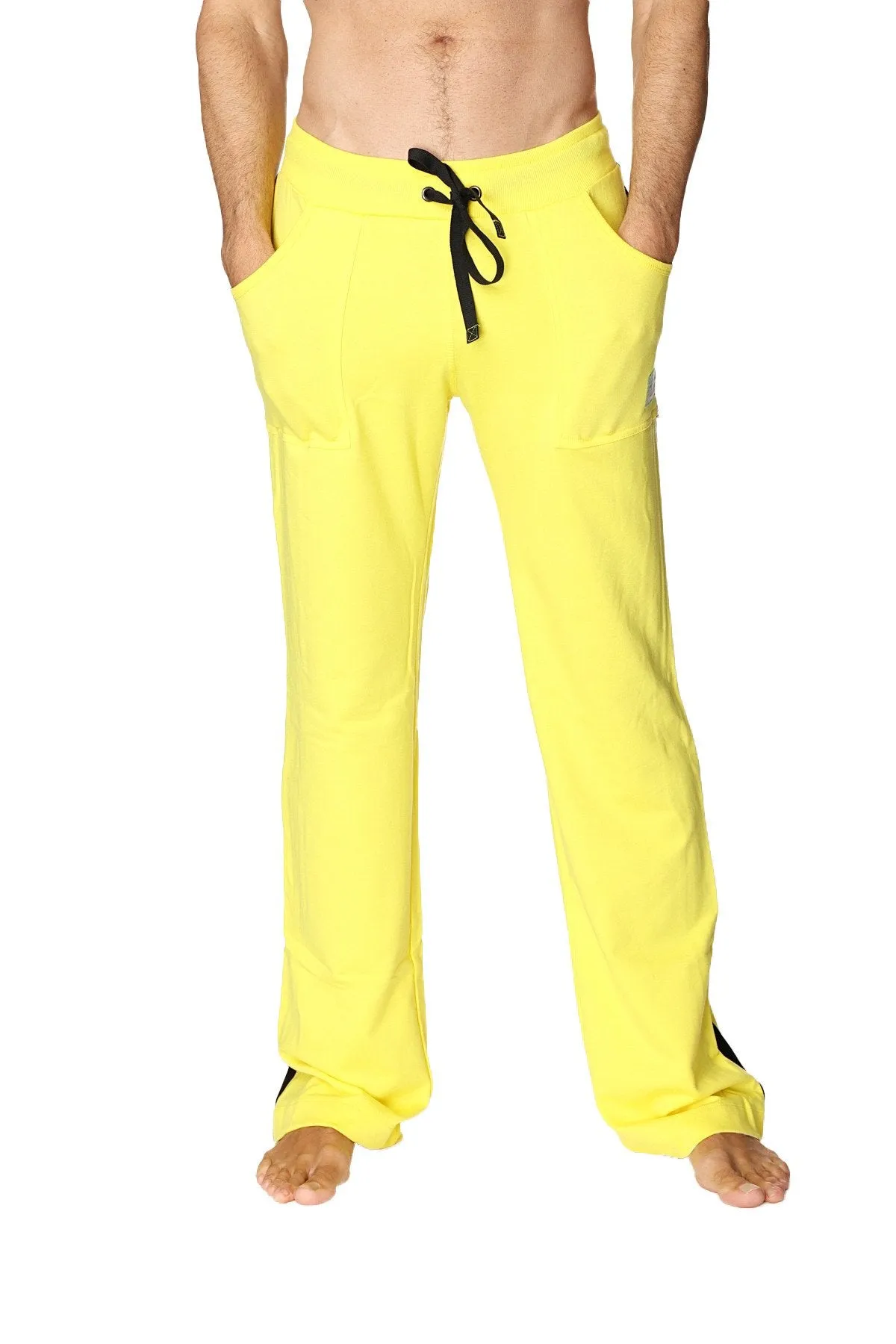 Eco-Track & Yoga Sweat Pant (Yellow w/Black)