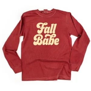 Fall Babe - LONG SLEEVE COMFORT COLORS TEE