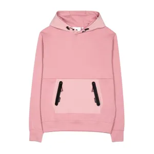 Forty Travis Tech Dusty Pink Hoodie