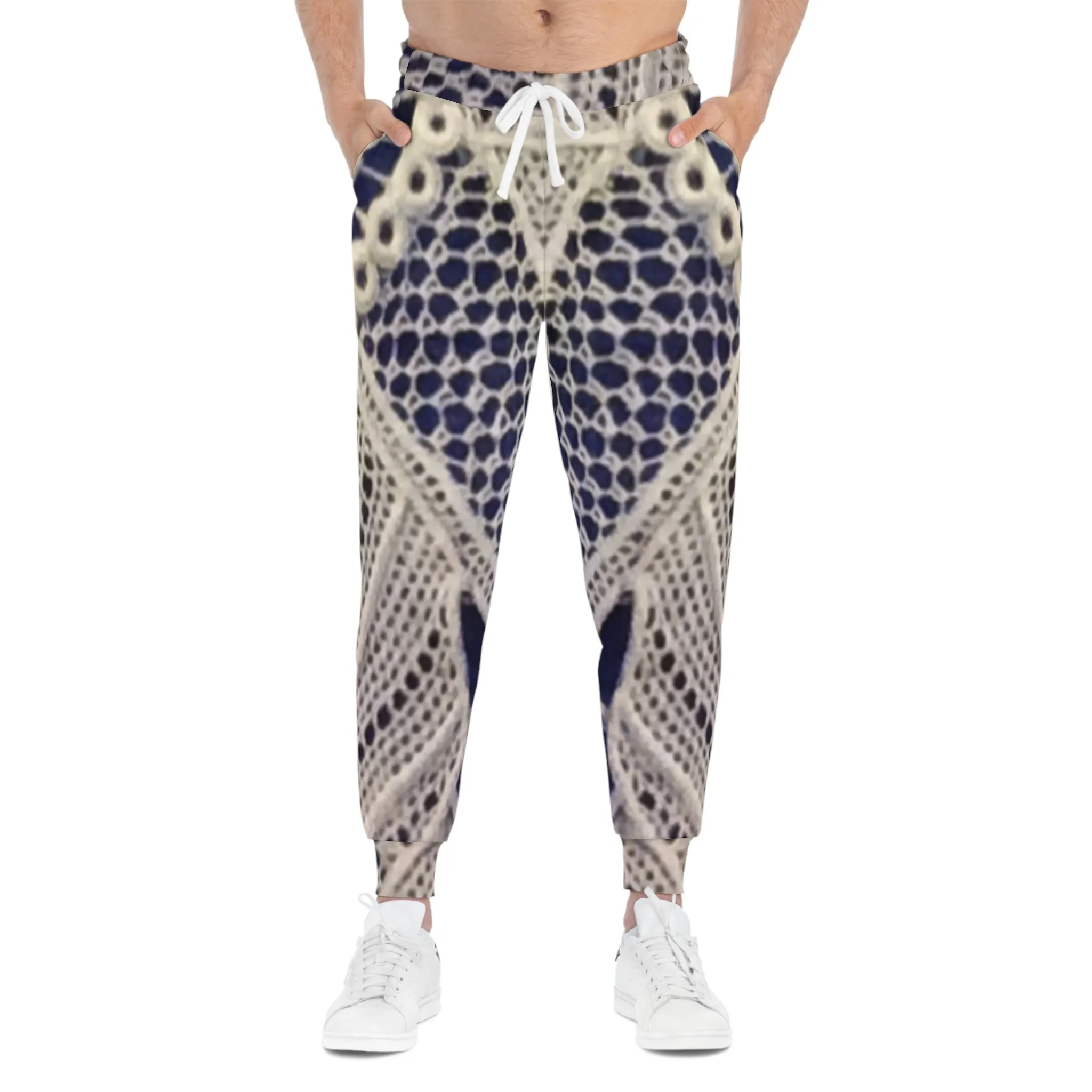 Golden and Blue - Inovax Athletic Joggers