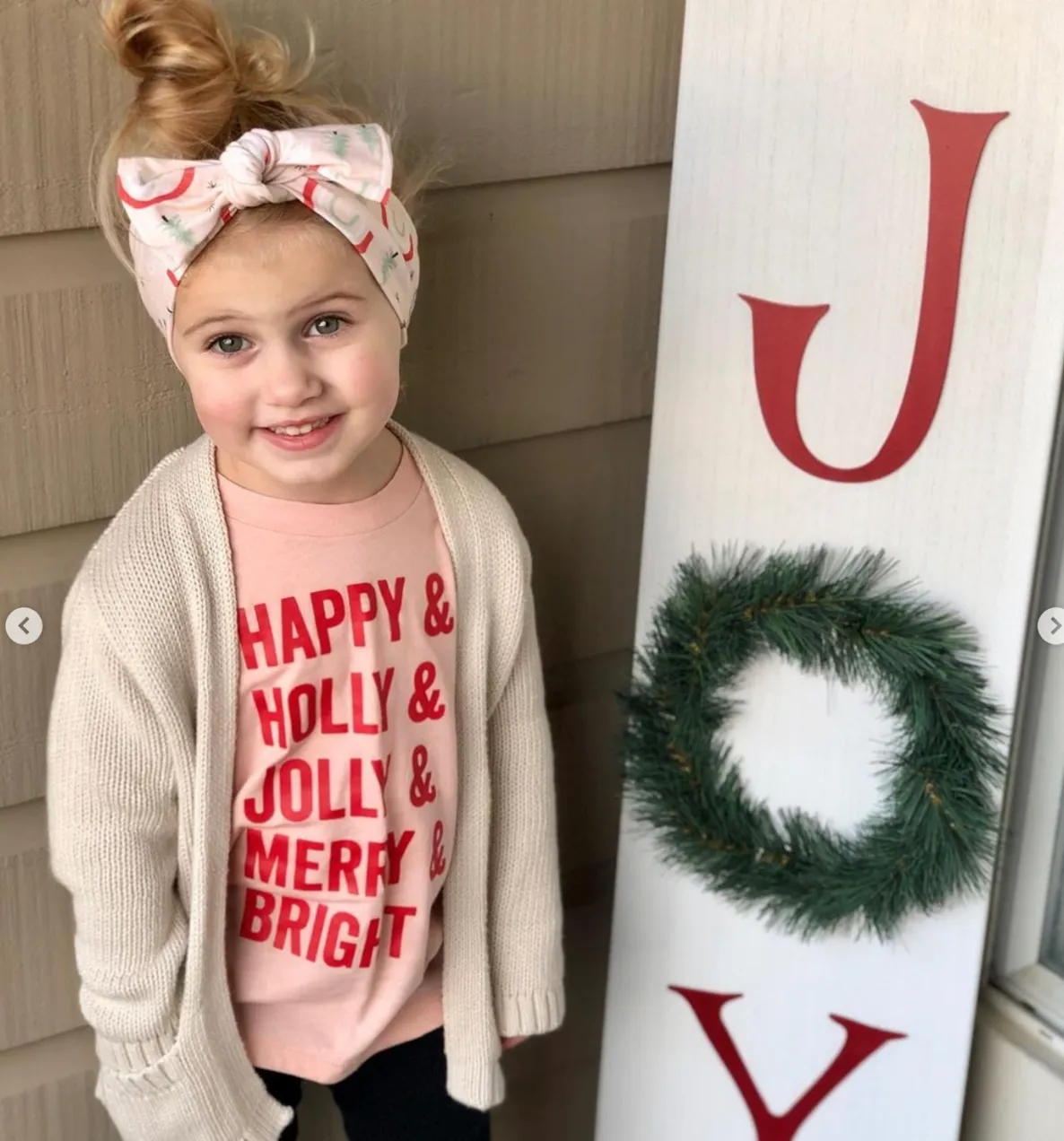 Happy   Holly   Jolly   Merry   Bright - Child Tee