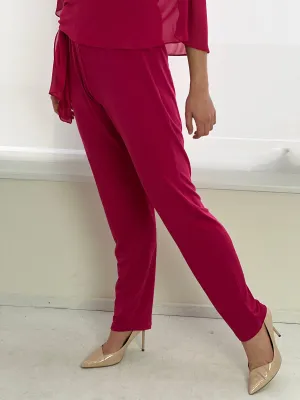 Juno Fuchsia Jersey Pants