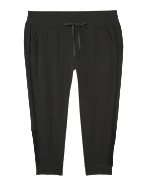 Kimball Capri Jogger | Black