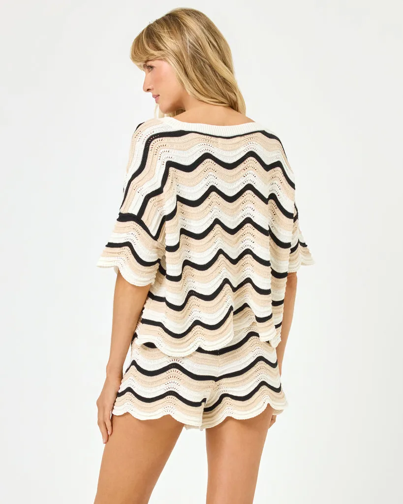 L Space Make Waves Sweater - COSTA NOVA WAVES