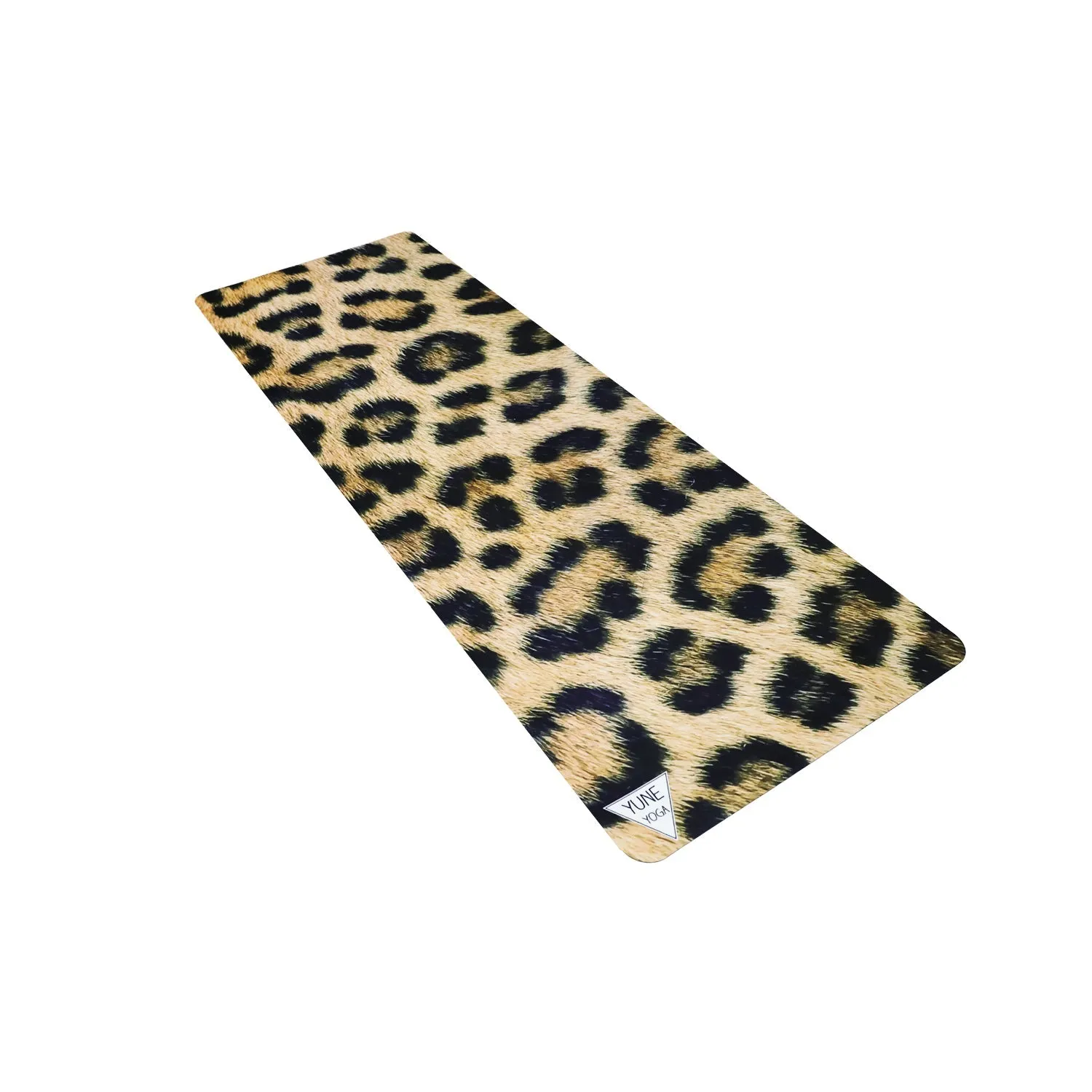 Leopard Foldable Suede Yoga Mat