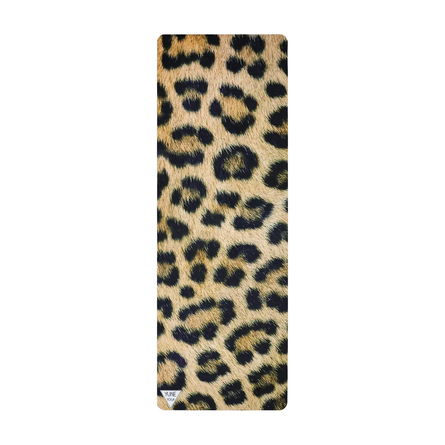 Leopard Foldable Suede Yoga Mat