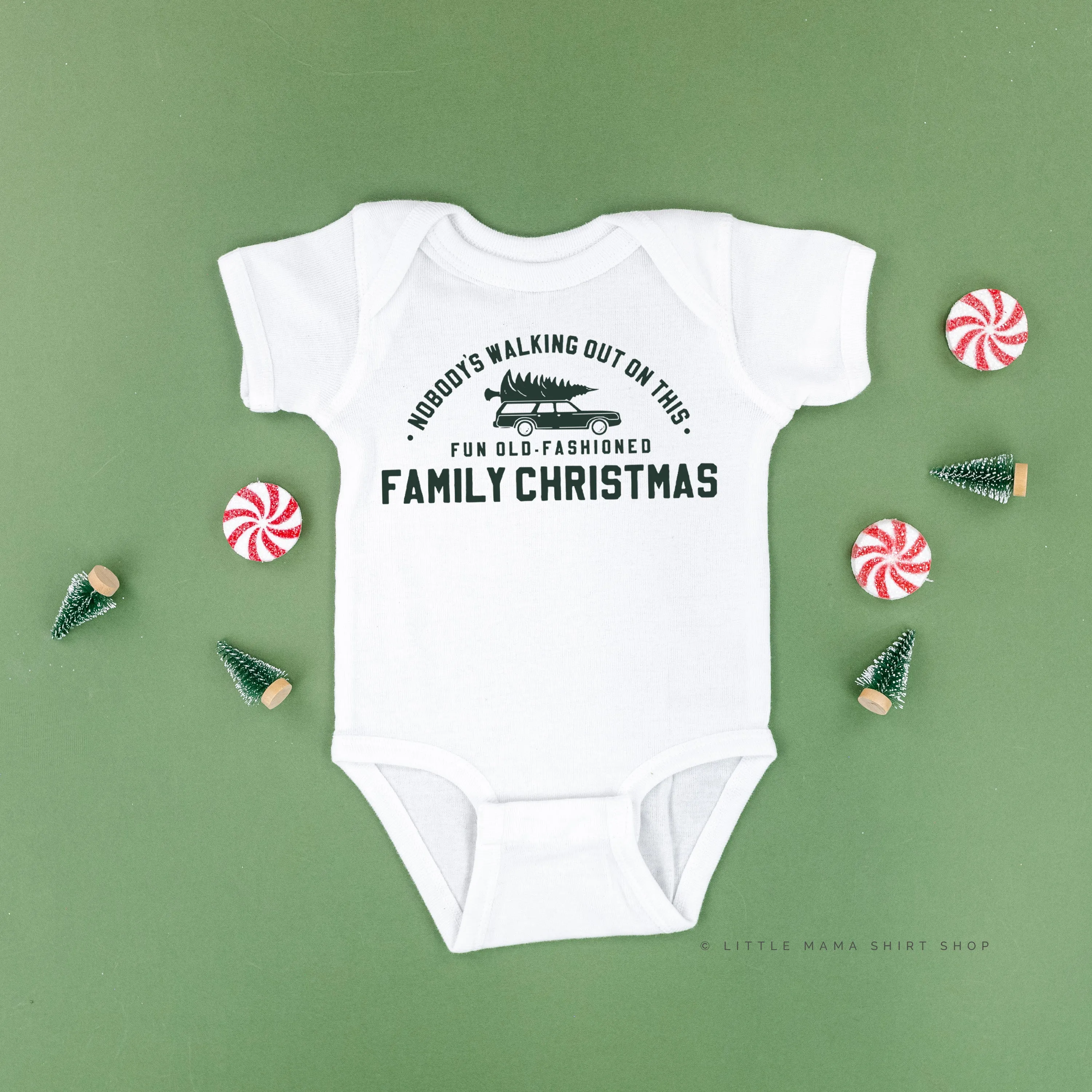 Nobody's Walking Out On This Fun Old-Fashioned Family Christmas - Child Tee