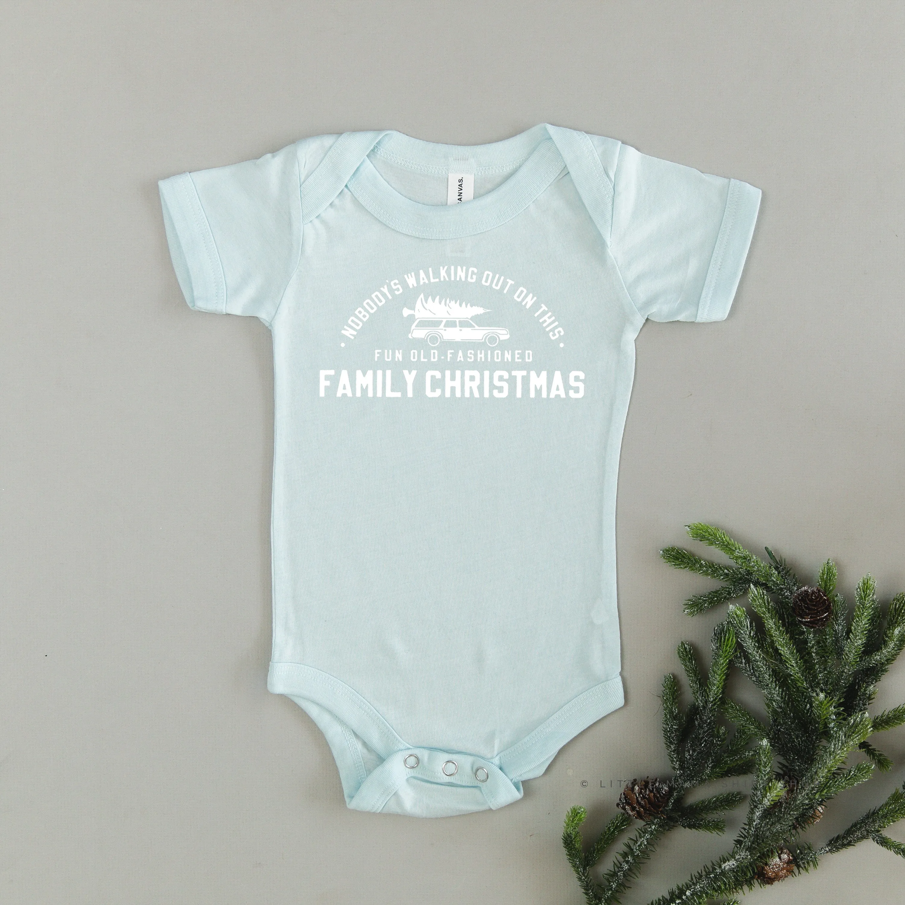 Nobody's Walking Out On This Fun Old-Fashioned Family Christmas - Child Tee