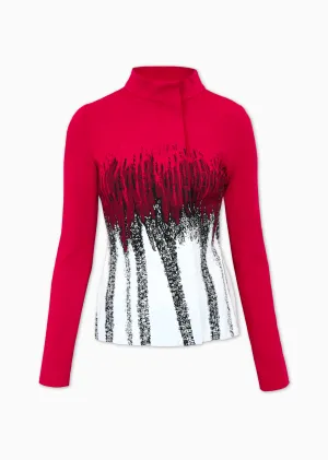 Phillipa - Brush Stroke Ombré Design Jacket