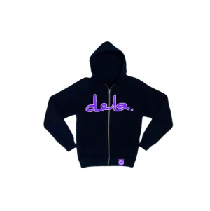 PURPLE ZIP UP