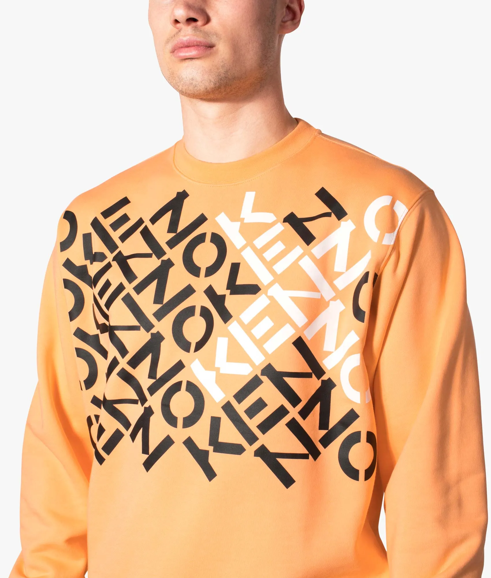 Relaxed Fit Kenzo Sport Monogram Sweatshirt