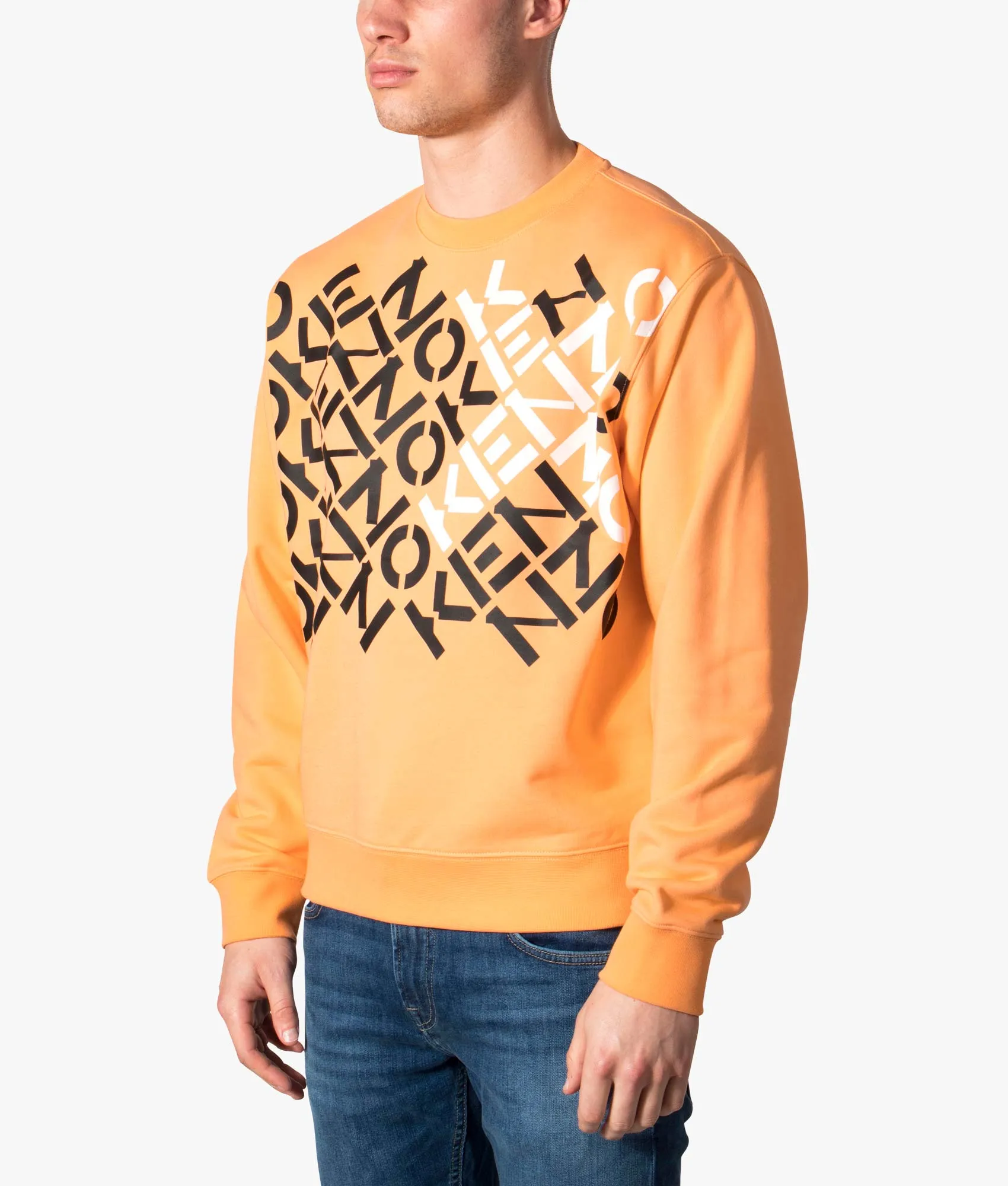 Relaxed Fit Kenzo Sport Monogram Sweatshirt