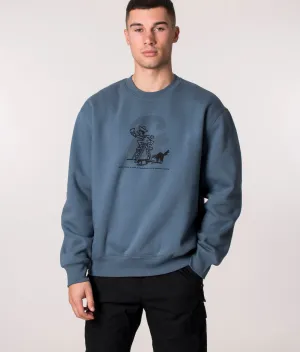 Relaxed Fit Lucky Painter Sweatshirt