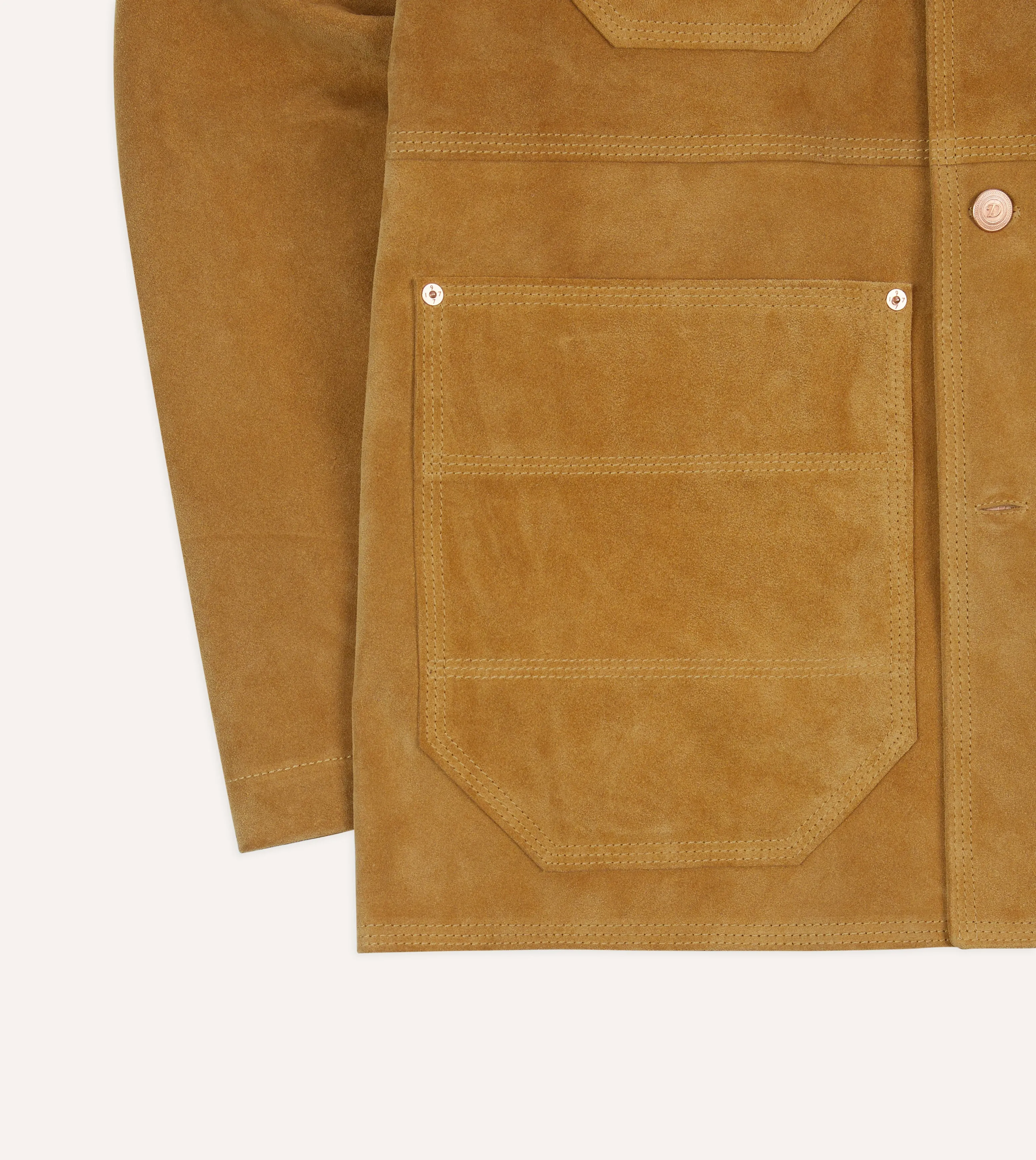 Sand Suede Welder Jacket