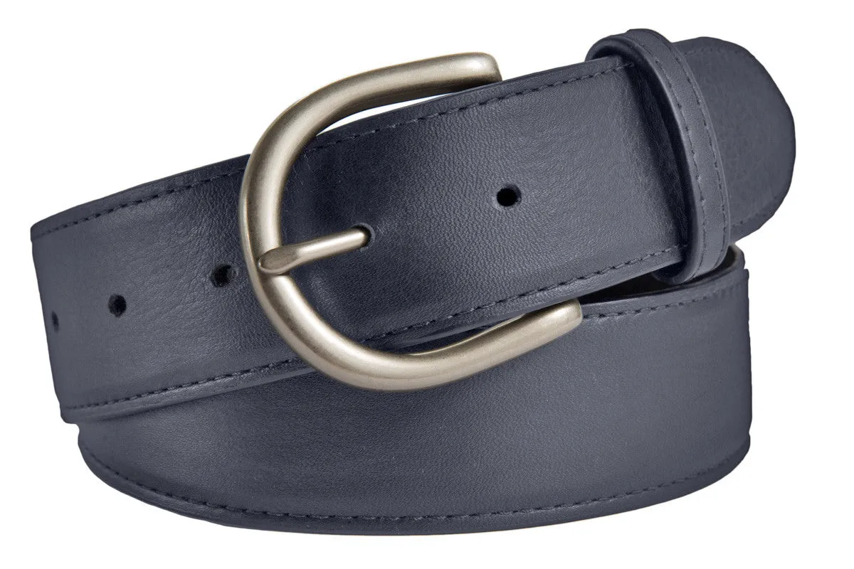 Soho Belt, (1.5") Brushed Silver Buckle