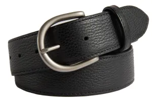 Soho Belt, (1.5") Brushed Silver Buckle