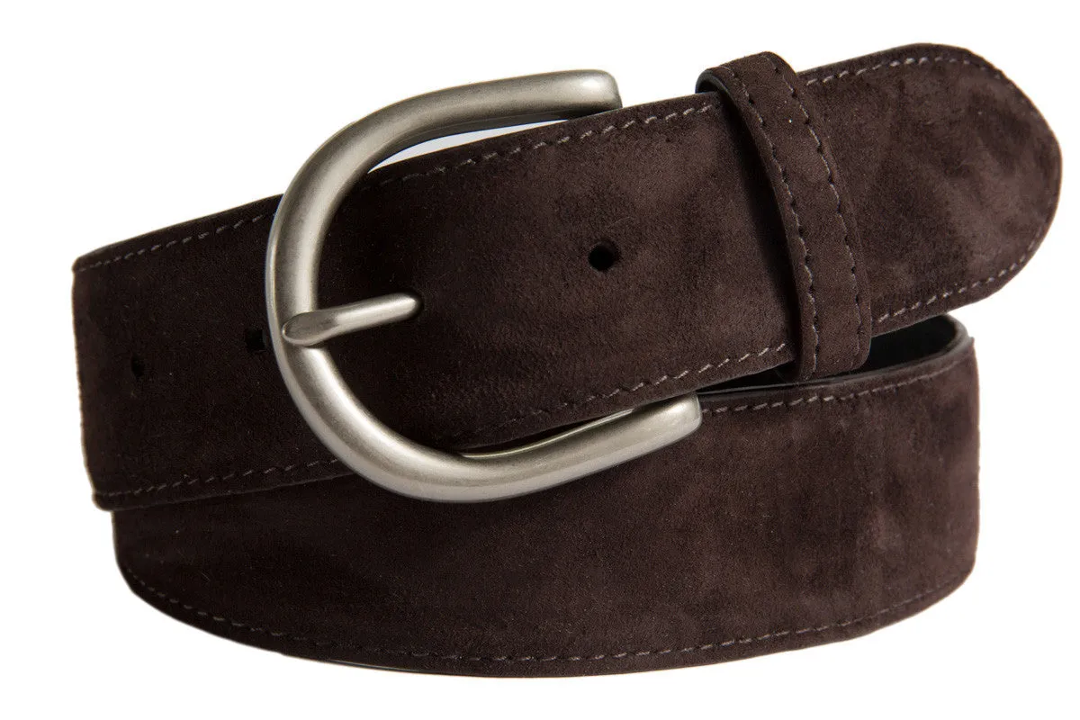 Soho Belt, (1.5") Brushed Silver Buckle