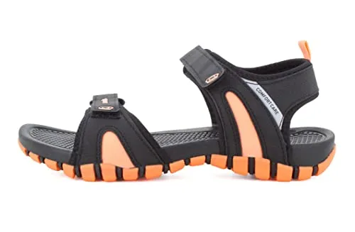 Sparx womens SS0572L Blackpeach Sandal - 5 UK (SS0572LBKPC0005)