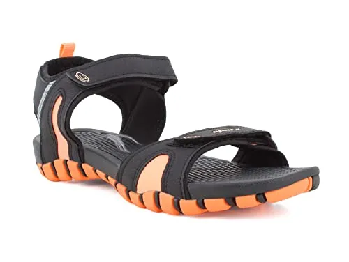 Sparx womens SS0572L Blackpeach Sandal - 5 UK (SS0572LBKPC0005)