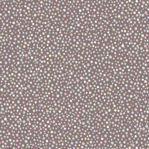 Stof Fabrics Quilters Coordinates Pastel Grey on Grey Dots Cotton Prints