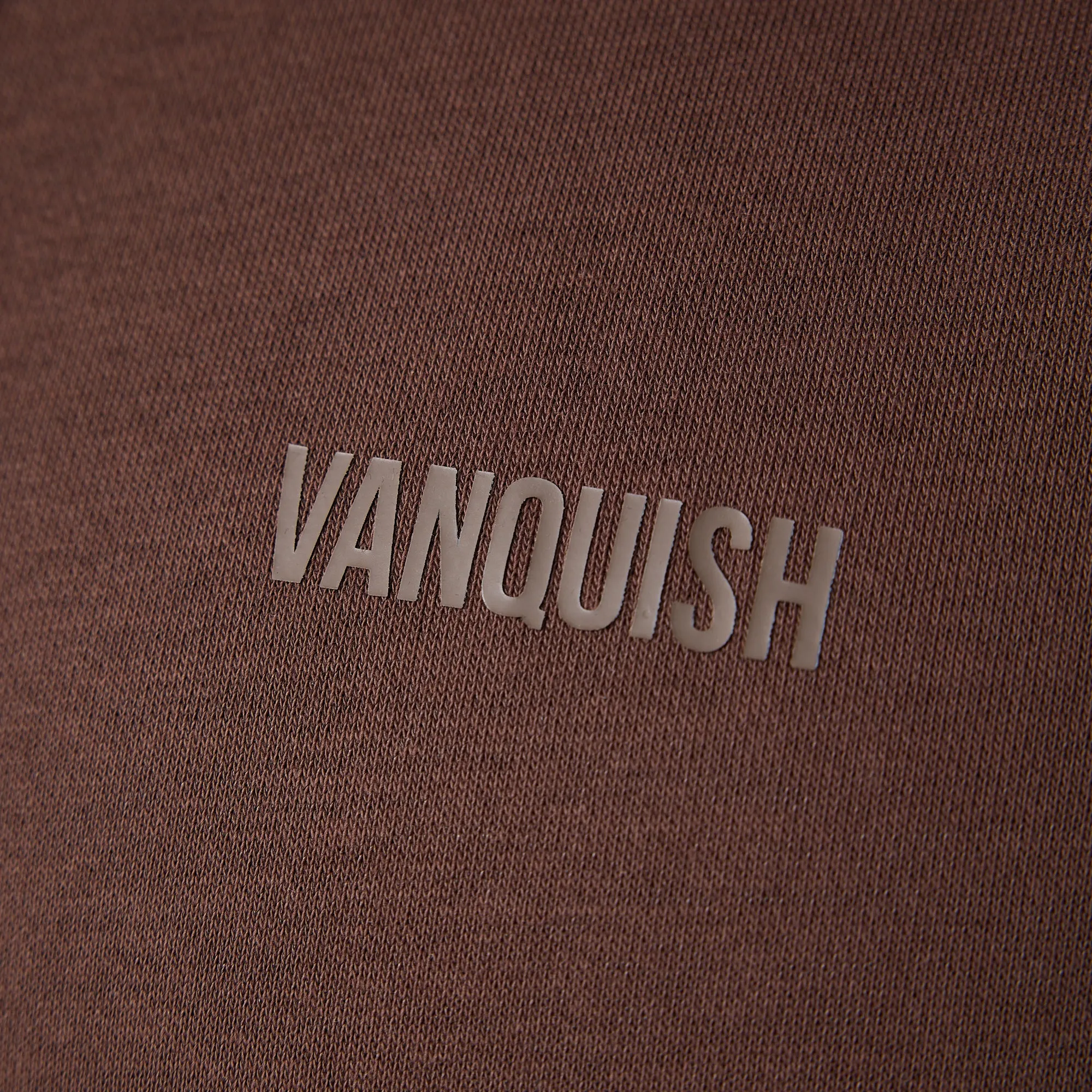 Vanquish Essential Chocolate Oversized Pullover Hoodie