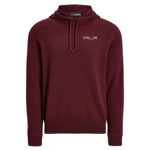 Washable Cashmere Hoodie Harvard Wine - AW23